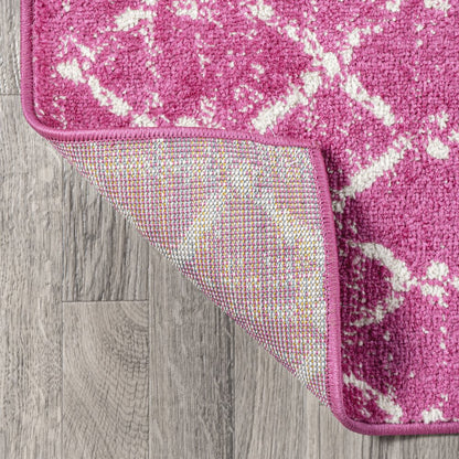 Moroccan Hype Boho Vintage Diamond Area Rug