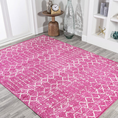 Moroccan Hype Boho Vintage Diamond Area Rug