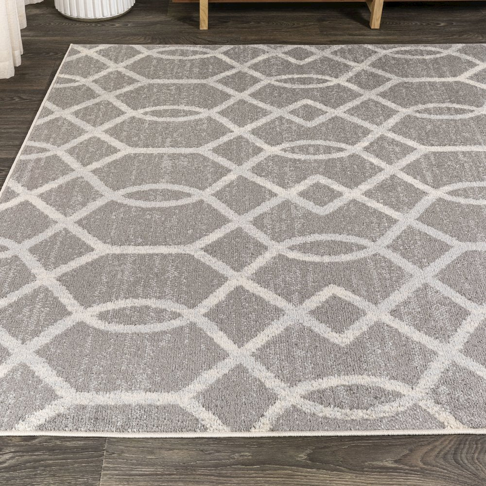 Asilah Ogee Fretwork Area Rug