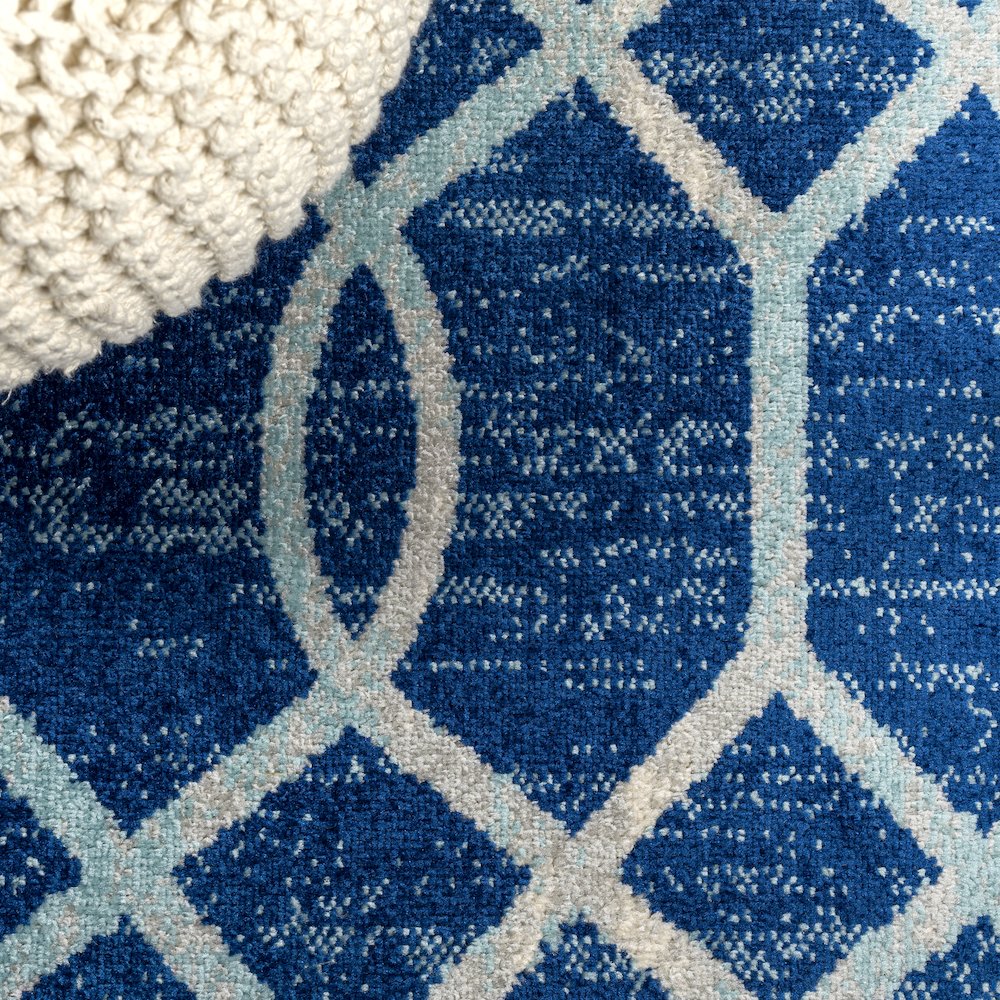 Asilah Ogee Fretwork Area Rug