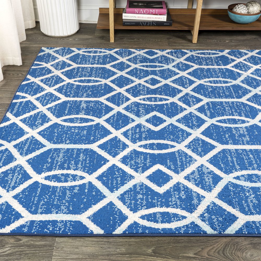 Asilah Ogee Fretwork Area Rug