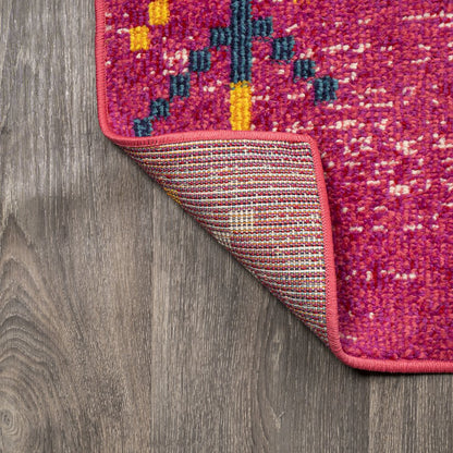 Tribal Love Geometric Area Rug