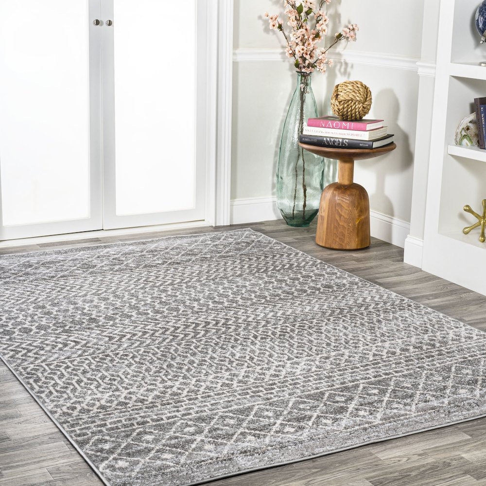 Arta Moroccan Vintage Geometric Rug Area Rug