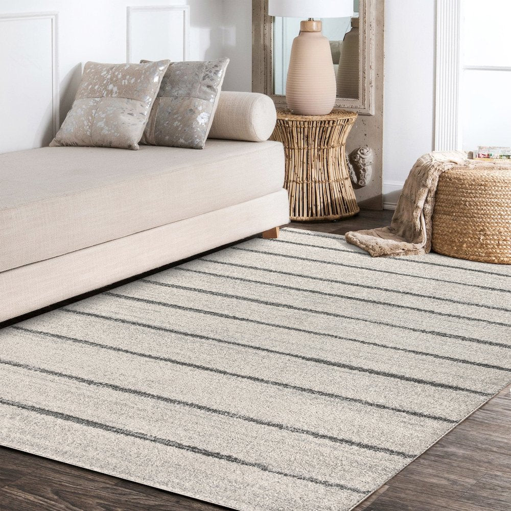 Williamsburg Minimalist Stripe Area Rug