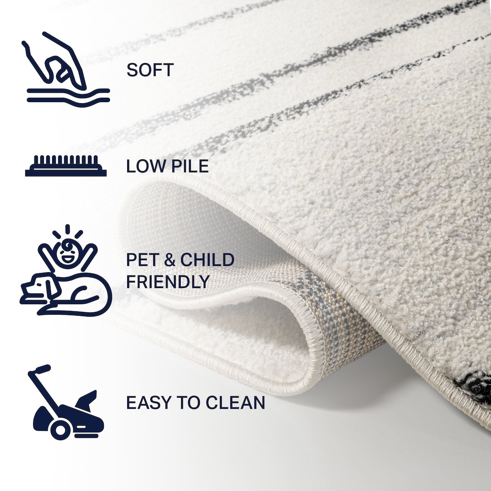 Williamsburg Minimalist Stripe Area Rug