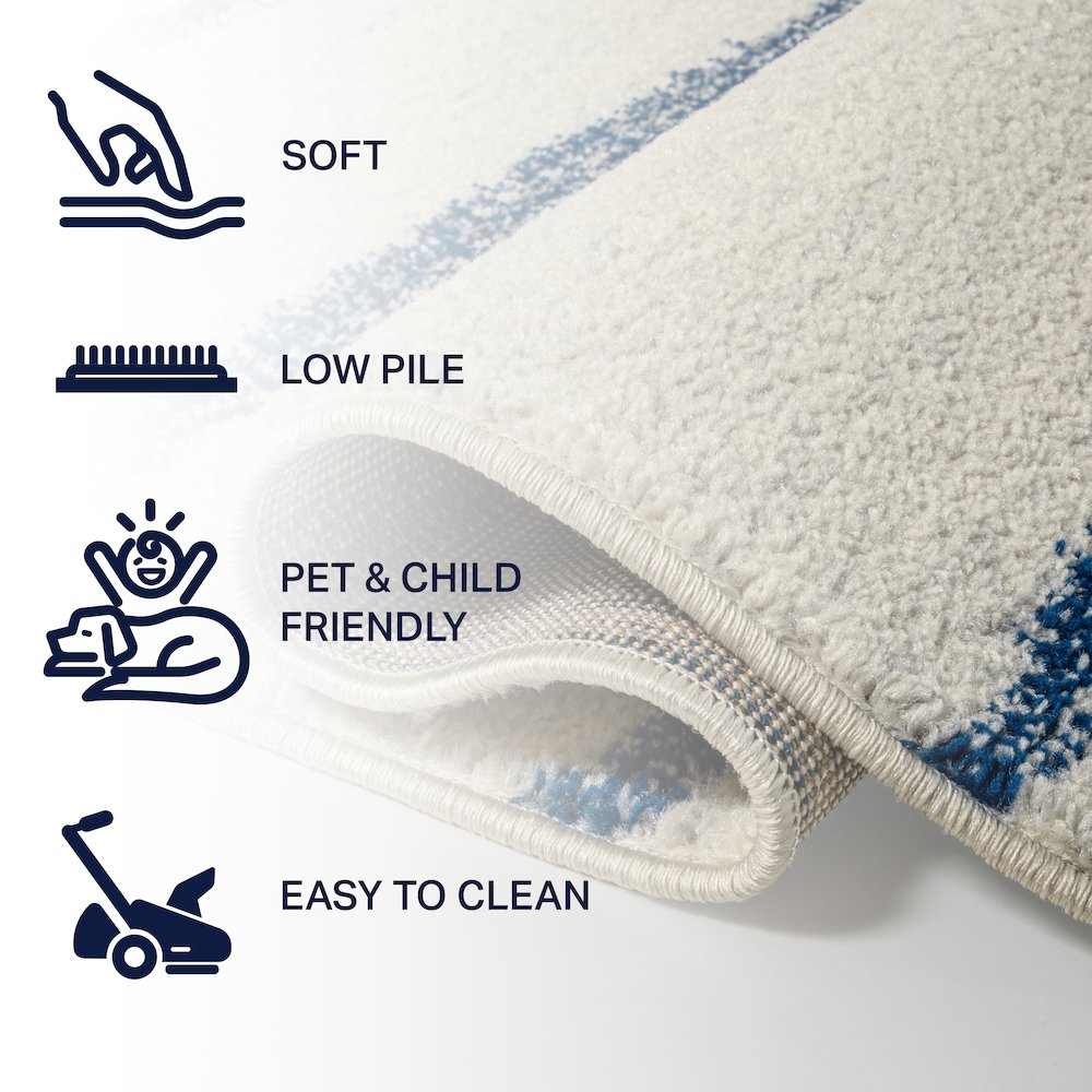 Williamsburg Minimalist Stripe Area Rug
