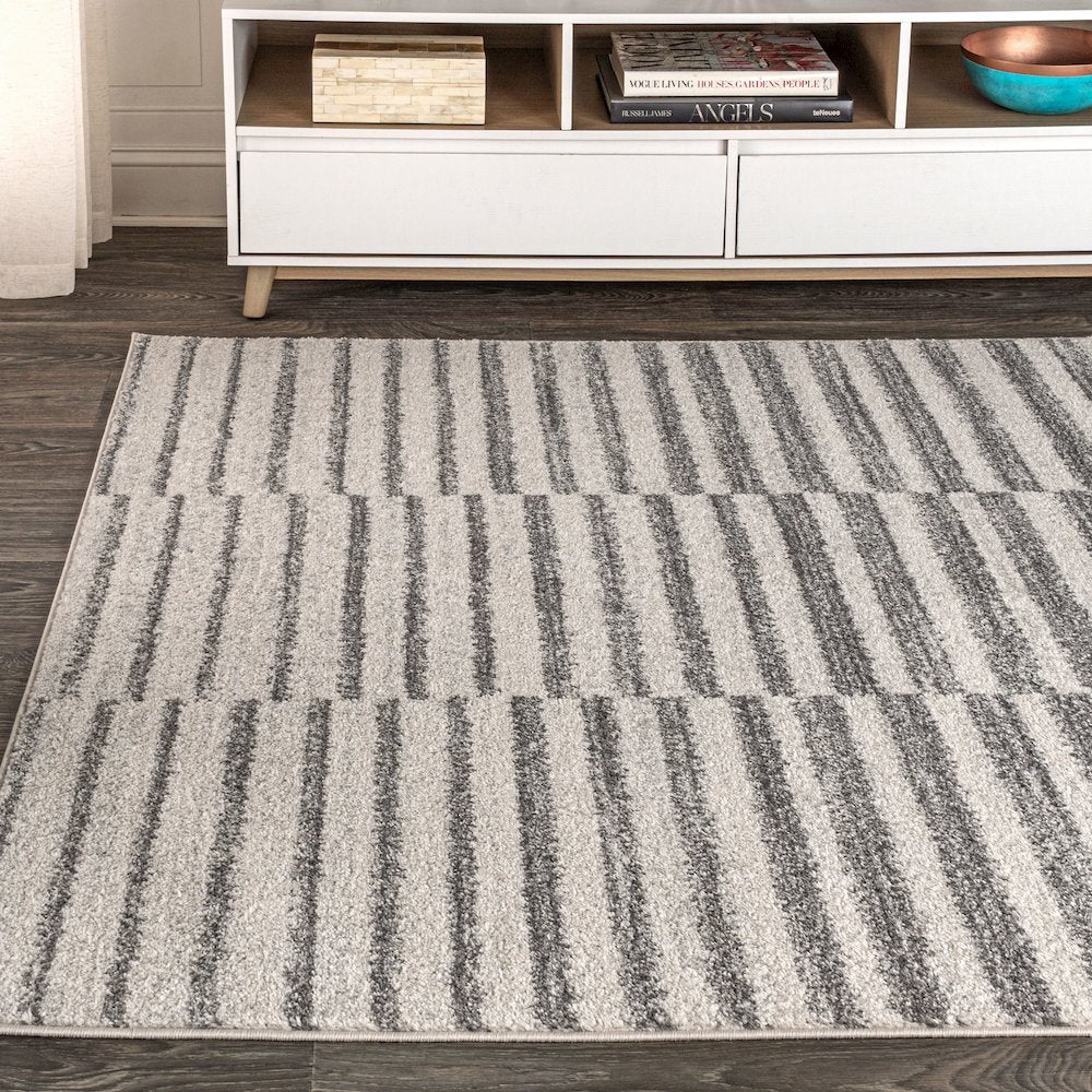 Lyla Offset Stripe Area Rug