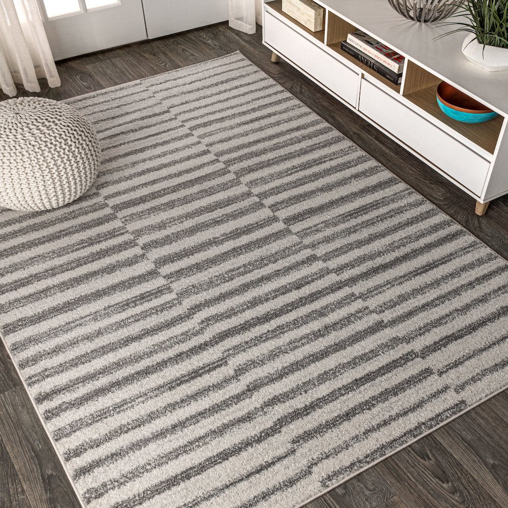 Lyla Offset Stripe Area Rug