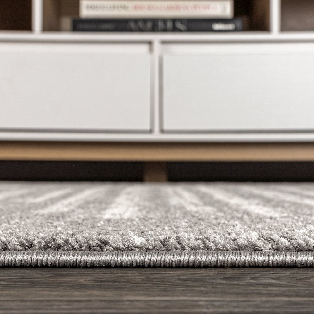 Aya Berber Stripe Geometric Area Rug