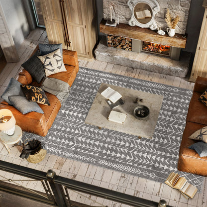 Ziri Moroccan Geometric Area Rug