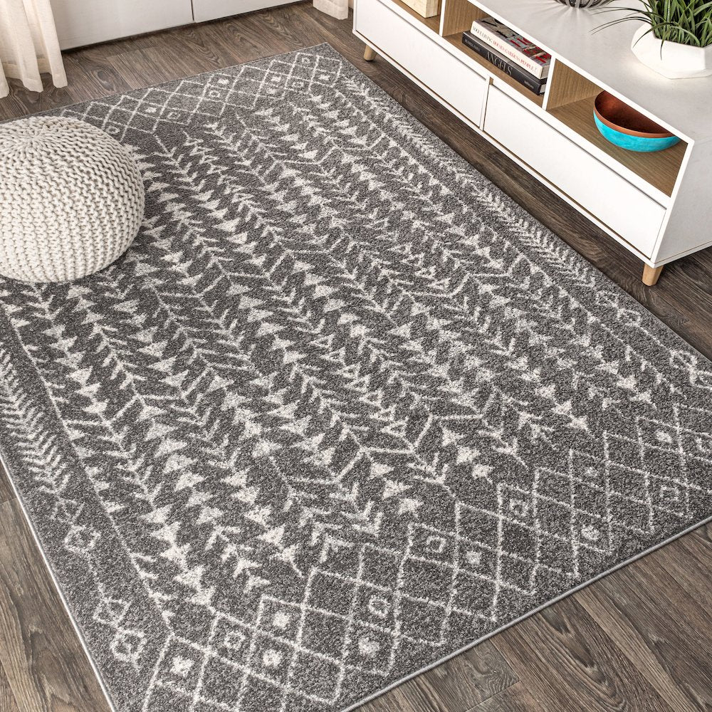 Ziri Moroccan Geometric Area Rug