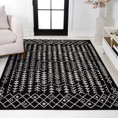 Ziri Moroccan Geometric Area Rug