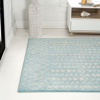 Ziri Moroccan Geometric Area Rug