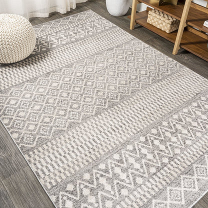 Ifrane Berber Geometric Stripe Area Rug