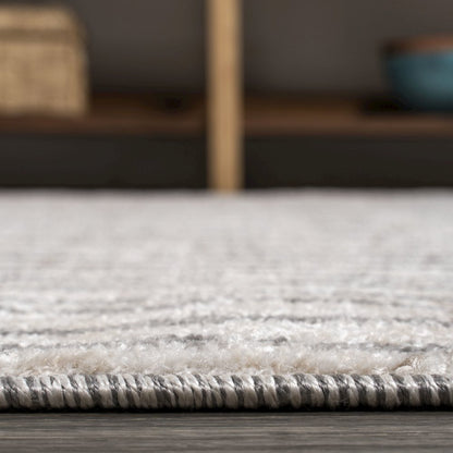 Skoura Modern Bold Stripe Area Rug