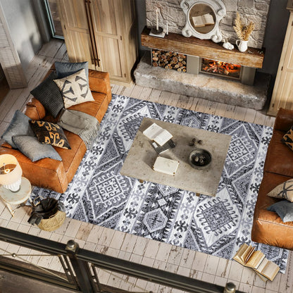 Sura Modern Kilim Geometric Area Rug