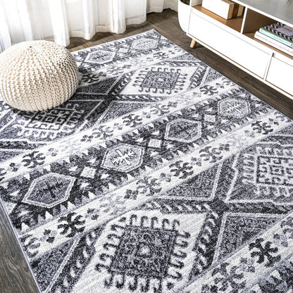 Sura Modern Kilim Geometric Area Rug