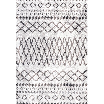 Aksil Moroccan Diamond Area Rug