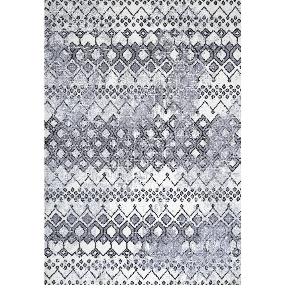 Azmar Moroccan Geometric Distressed Area Rug