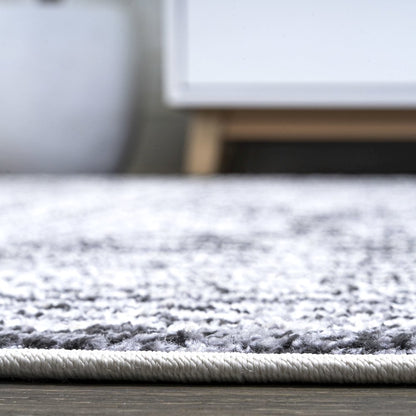 Iften Moroccan Geometric Distressed Area Rug