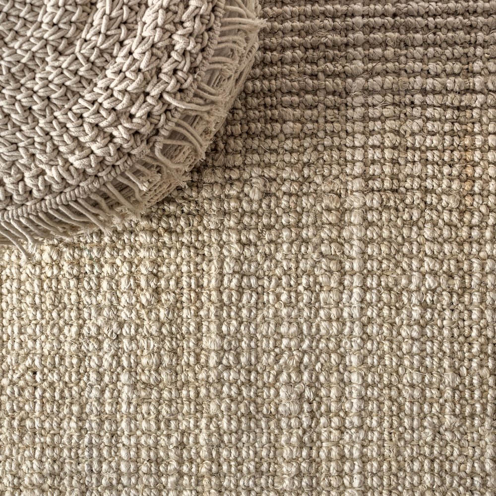 Hiro Hand Woven Chunky Jute Area Rug
