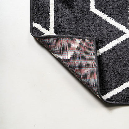 Tumbling Blocks Modern Geometric Area Rug