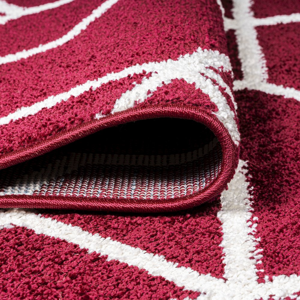 Tumbling Blocks Modern Geometric Area Rug