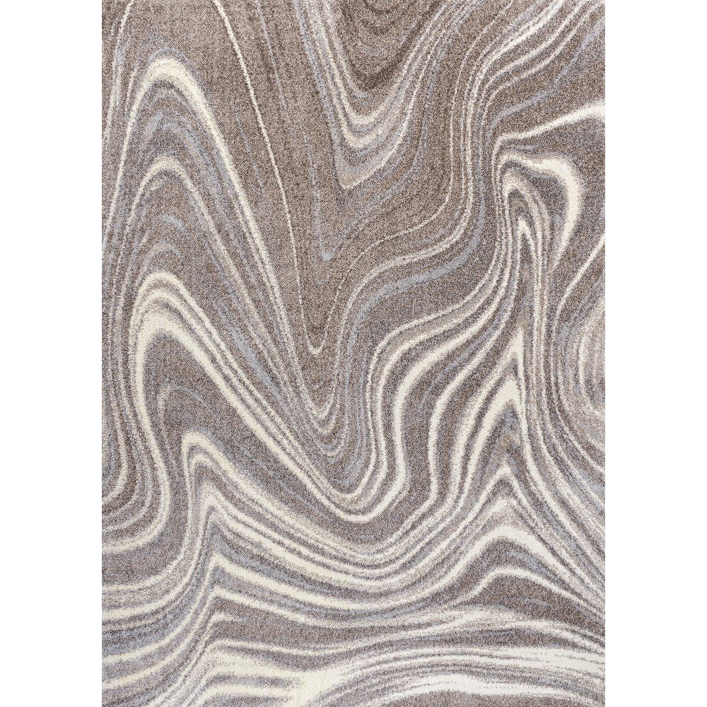 Eleni Contemporary Glam Abstract Marble Area Rug