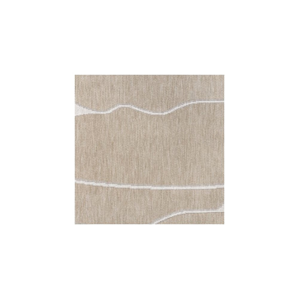 Jasper Modern Rustic Abstract Beige   Indoor/Outdoor Shaped  Rug