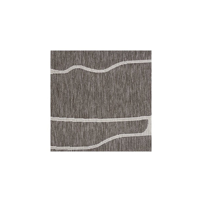 Jasper Modern Rustic Abstract LightIndoor/Outdoor Shaped  Rug