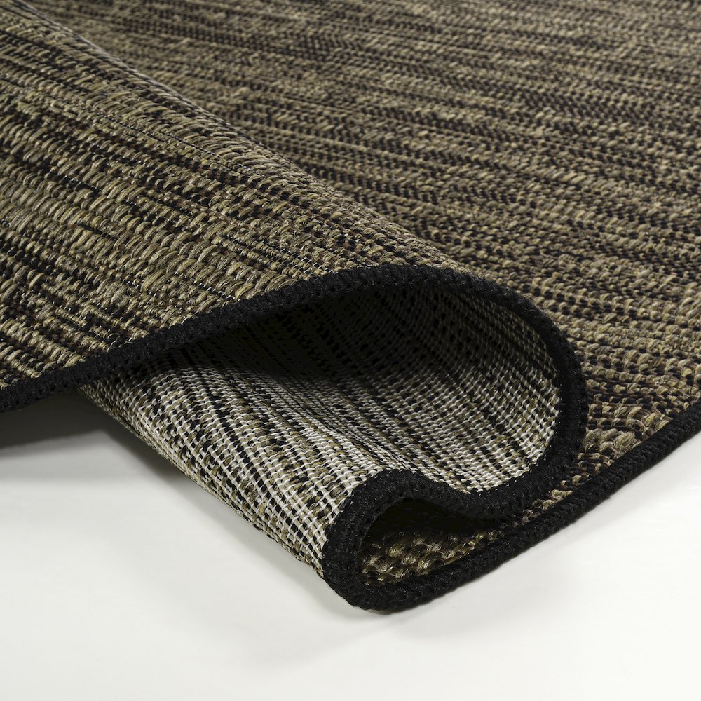 Callan Modern Rustic Abstract /Indoor/Outdoor Shaped  Rug