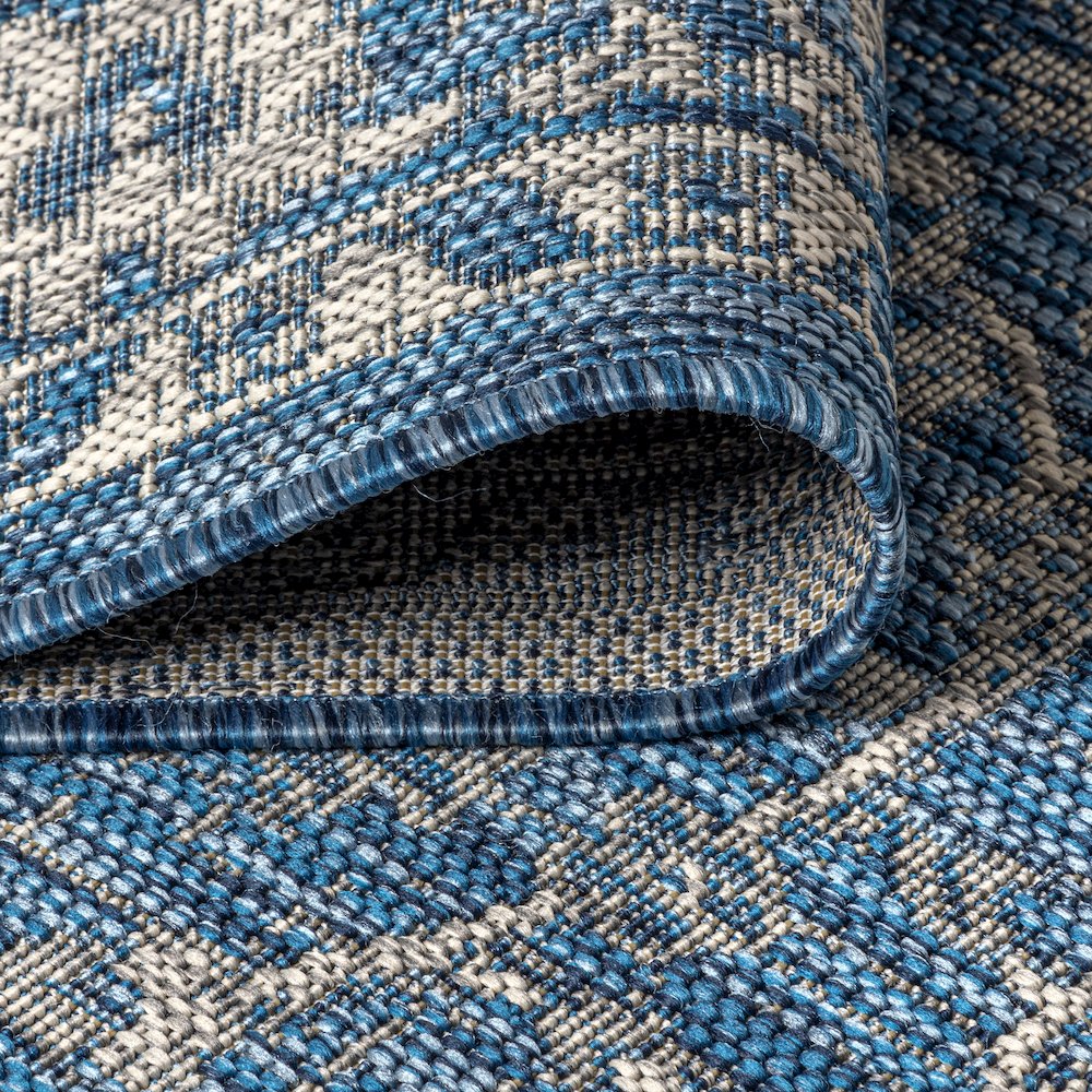 Palazzo Vine And Border Textured Weave Indoor/Outdoor Area Rug