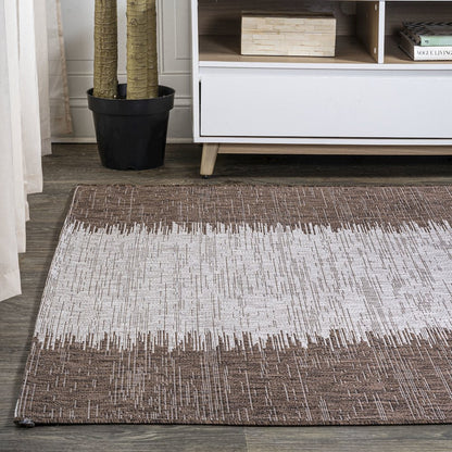 Tavira Modern Strie Indoor/Outdoor Area Rug