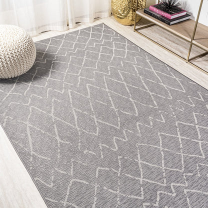 Madaba Moroccan Trellis Indoor/Outdoor Area Rug