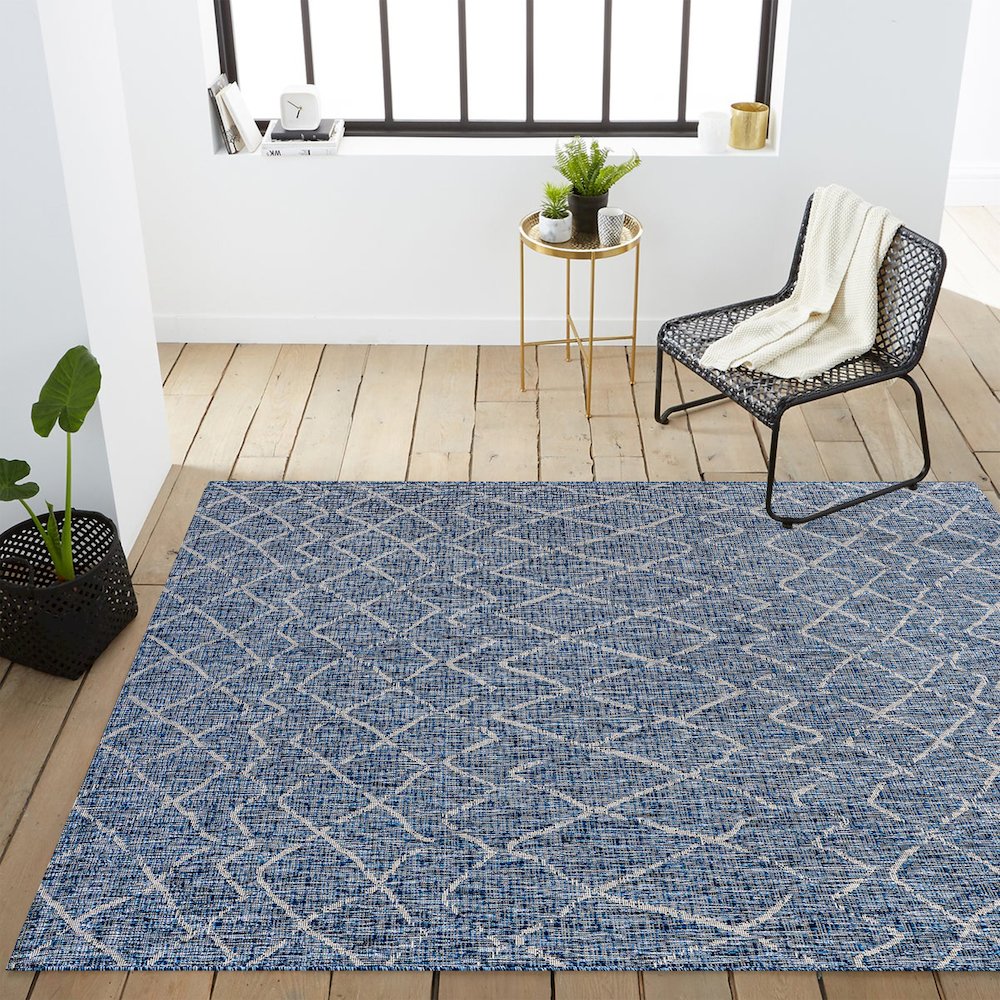 Madaba Moroccan Trellis Indoor/Outdoor Area Rug