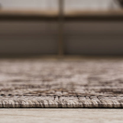 Jerash Ornate Medallion Indoor/Outdoor Area Rug