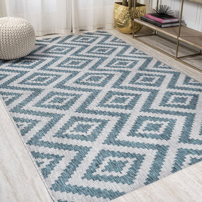 Sintra Diamond Tribal Indoor/Outdoor Area Rug