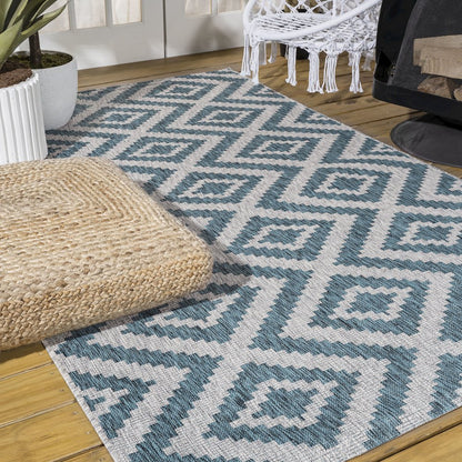 Sintra Diamond Tribal Indoor/Outdoor Area Rug