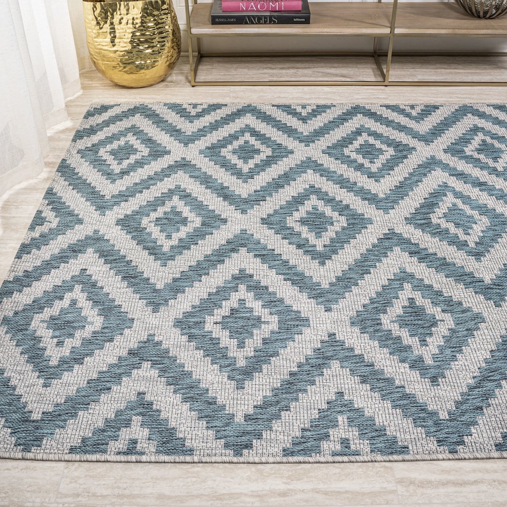 Sintra Diamond Tribal Indoor/Outdoor Area Rug