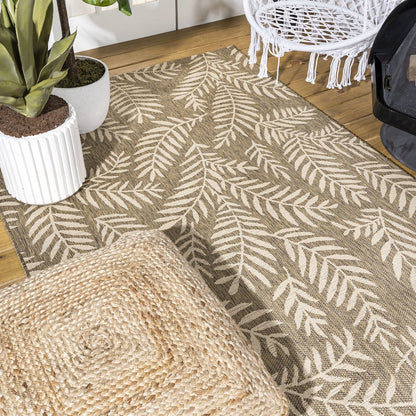 Nevis Palm Frond Indoor/Outdoor Area Rug