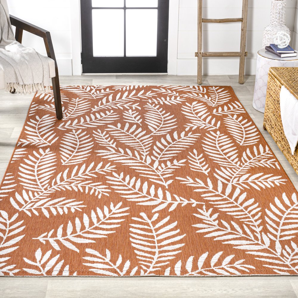 Nevis Palm Frond Indoor/Outdoor Area Rug