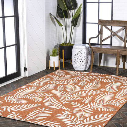 Nevis Palm Frond Indoor/Outdoor Area Rug