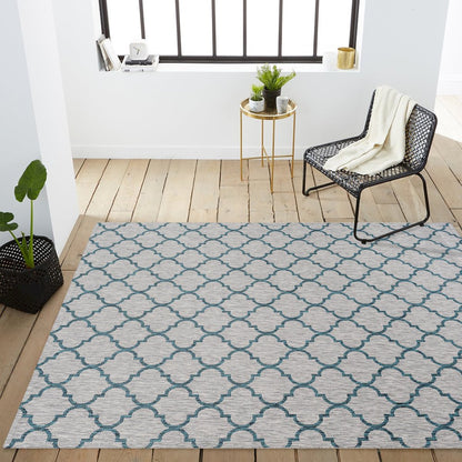 Arabesque Ogee Trellis Indoor/Outdoor Area Rug