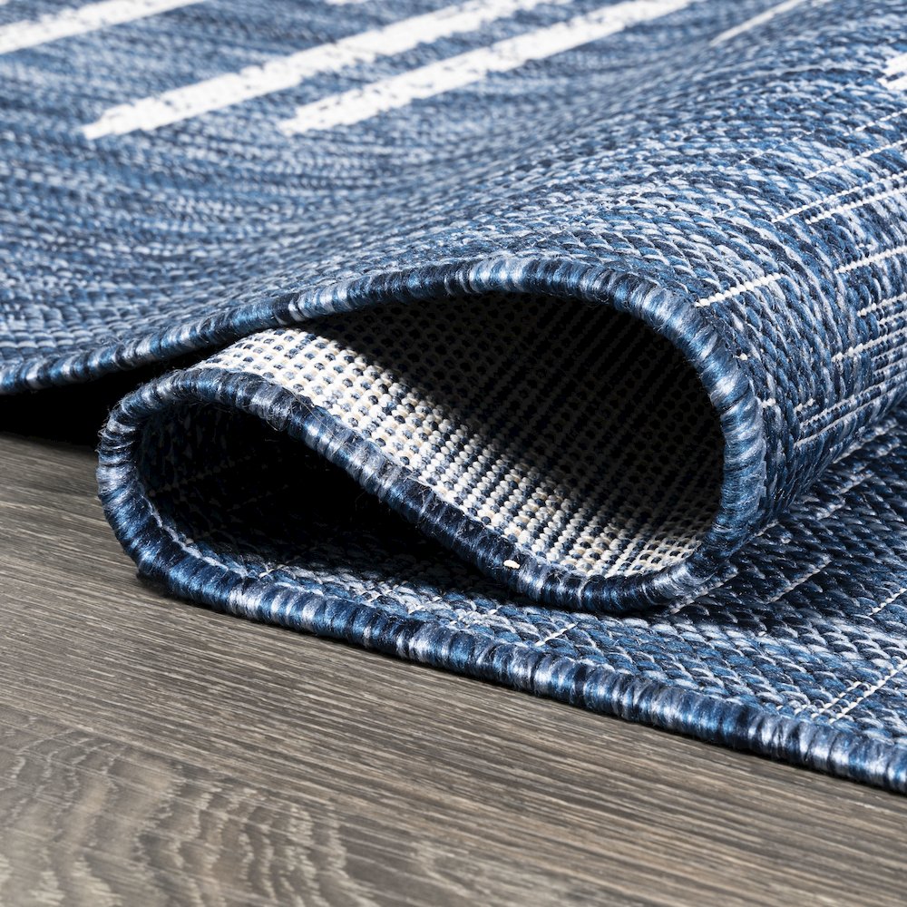 Zolak Berber Stripe Geometric Indoor/Outdoor Area Rug