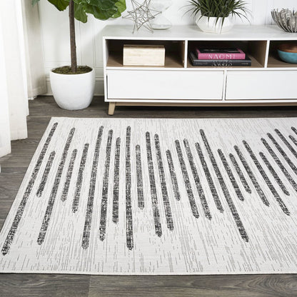 Zolak Berber Stripe Geometric Indoor/Outdoor Area Rug