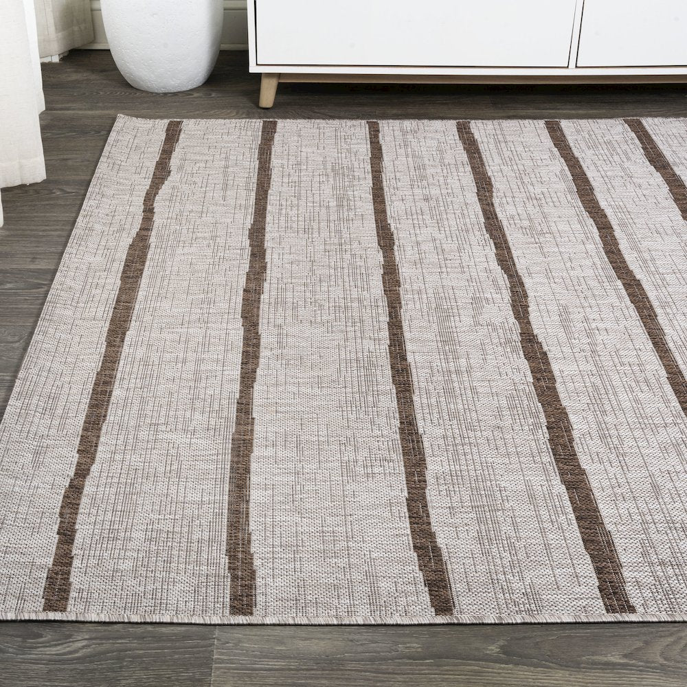 Colonia Berber Stripe Indoor/Outdoor Area Rug