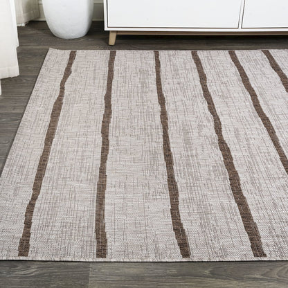 Colonia Berber Stripe Indoor/Outdoor Area Rug