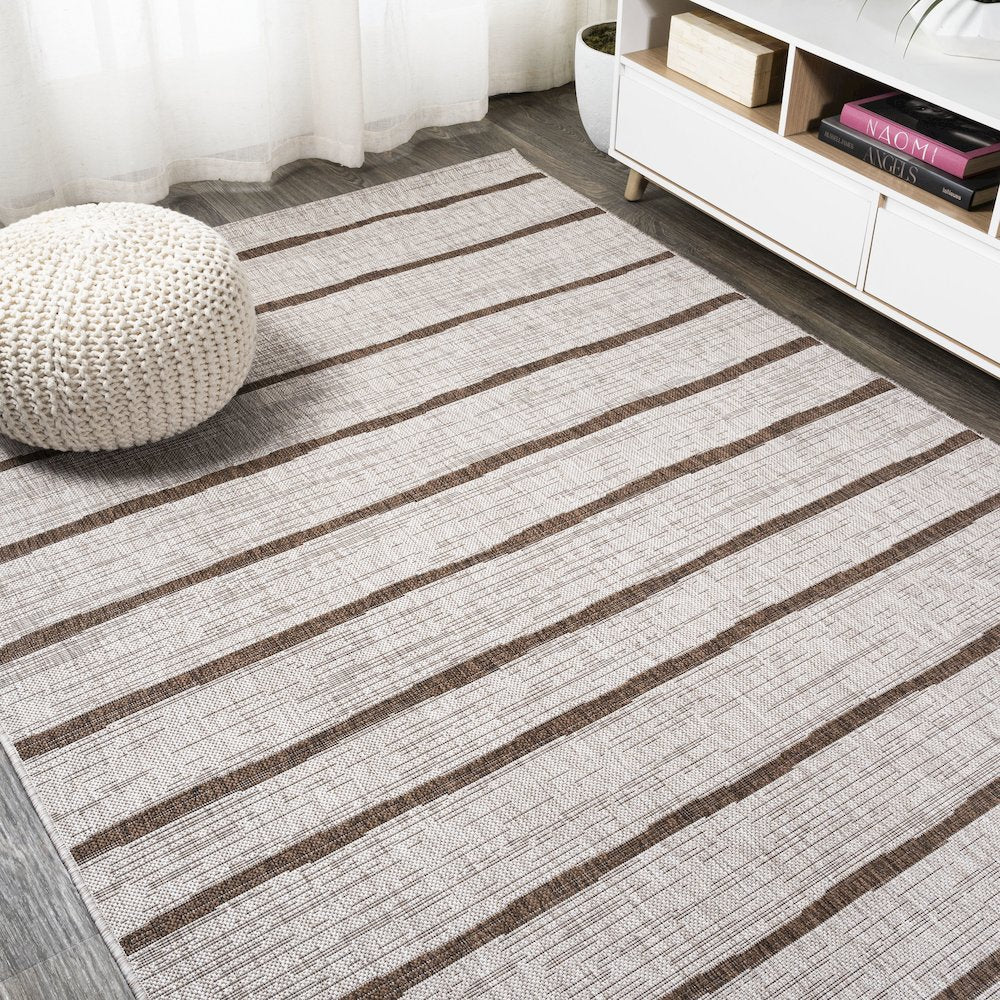 Colonia Berber Stripe Indoor/Outdoor Area Rug
