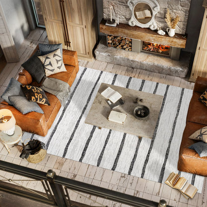 Colonia Berber Stripe Indoor/Outdoor Area Rug