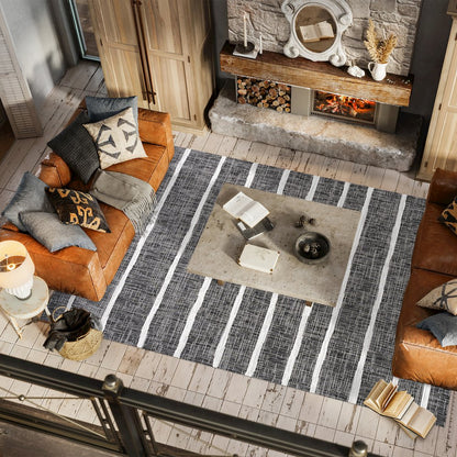 Colonia Berber Stripe Indoor/Outdoor Area Rug